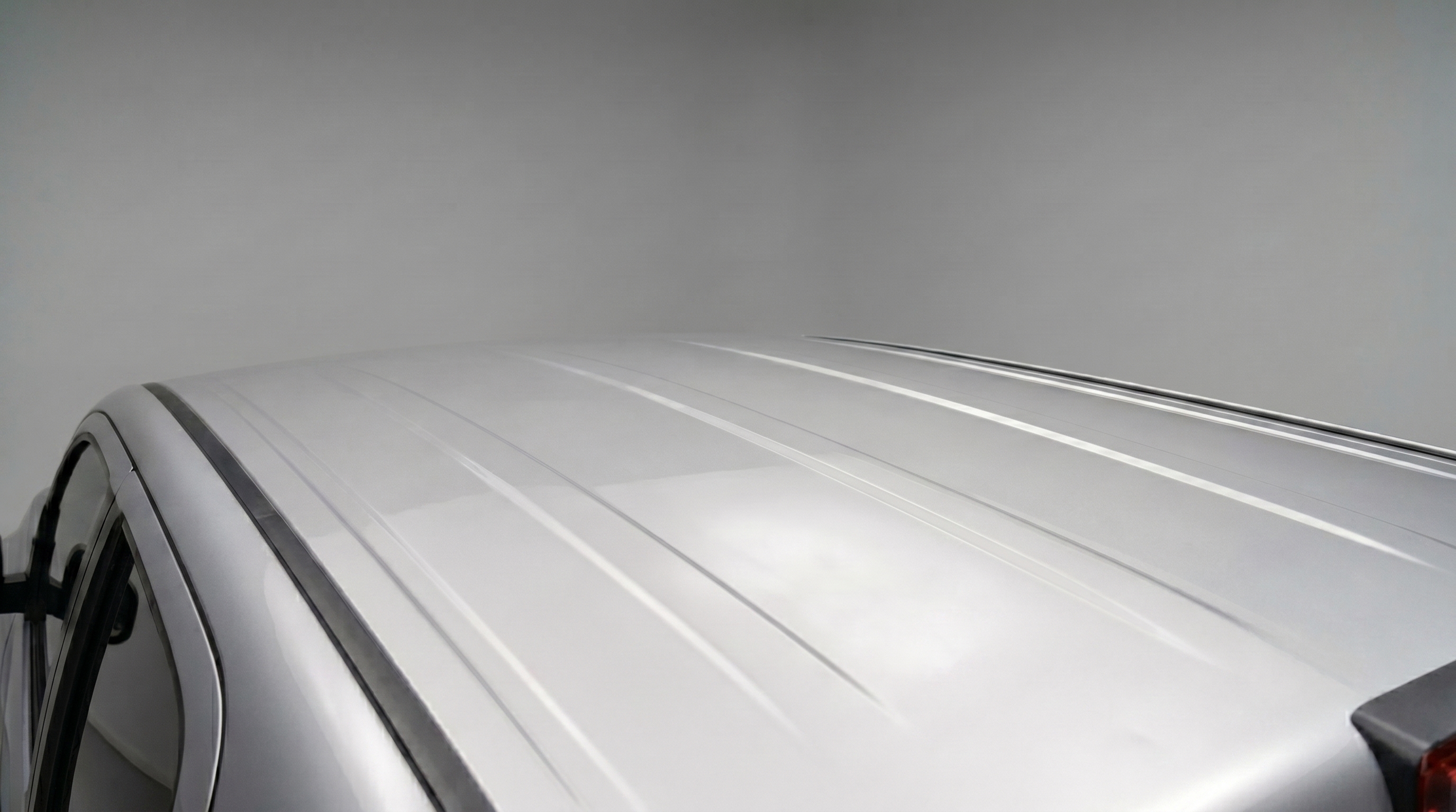 Hail damage roof — paintless dent repair before and after — after